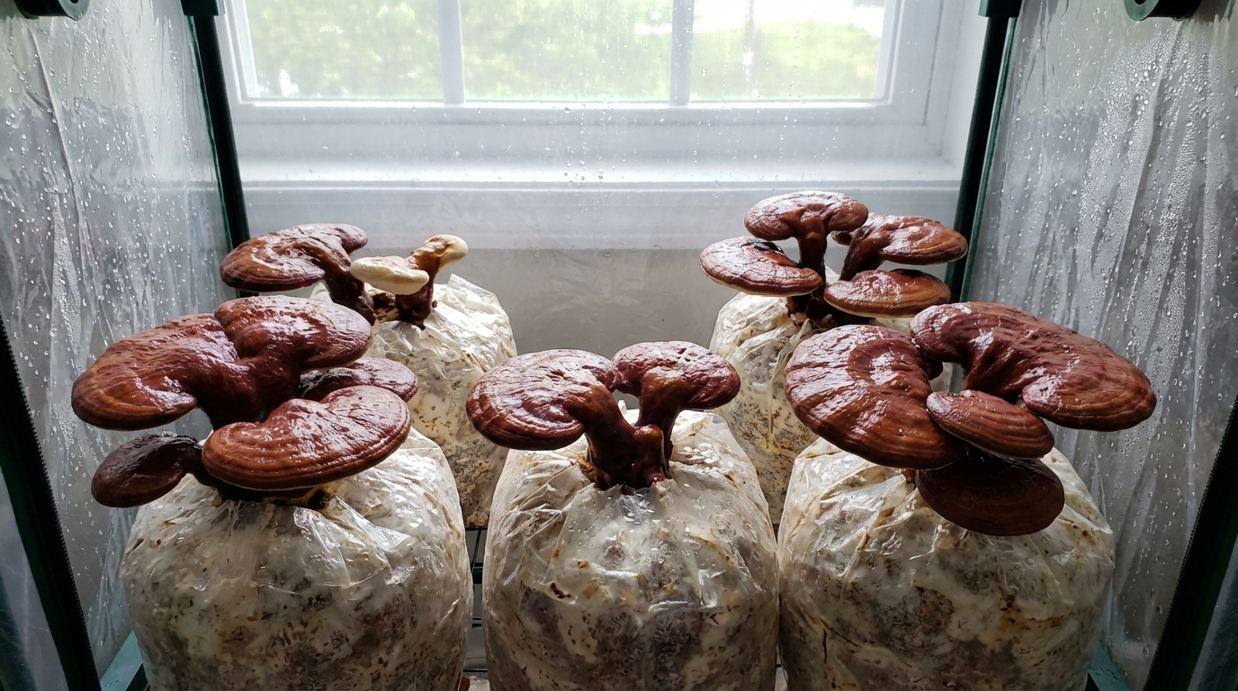 Pěstování léčivých hub doma: Reishi a kordyceps v českých podmínkách
