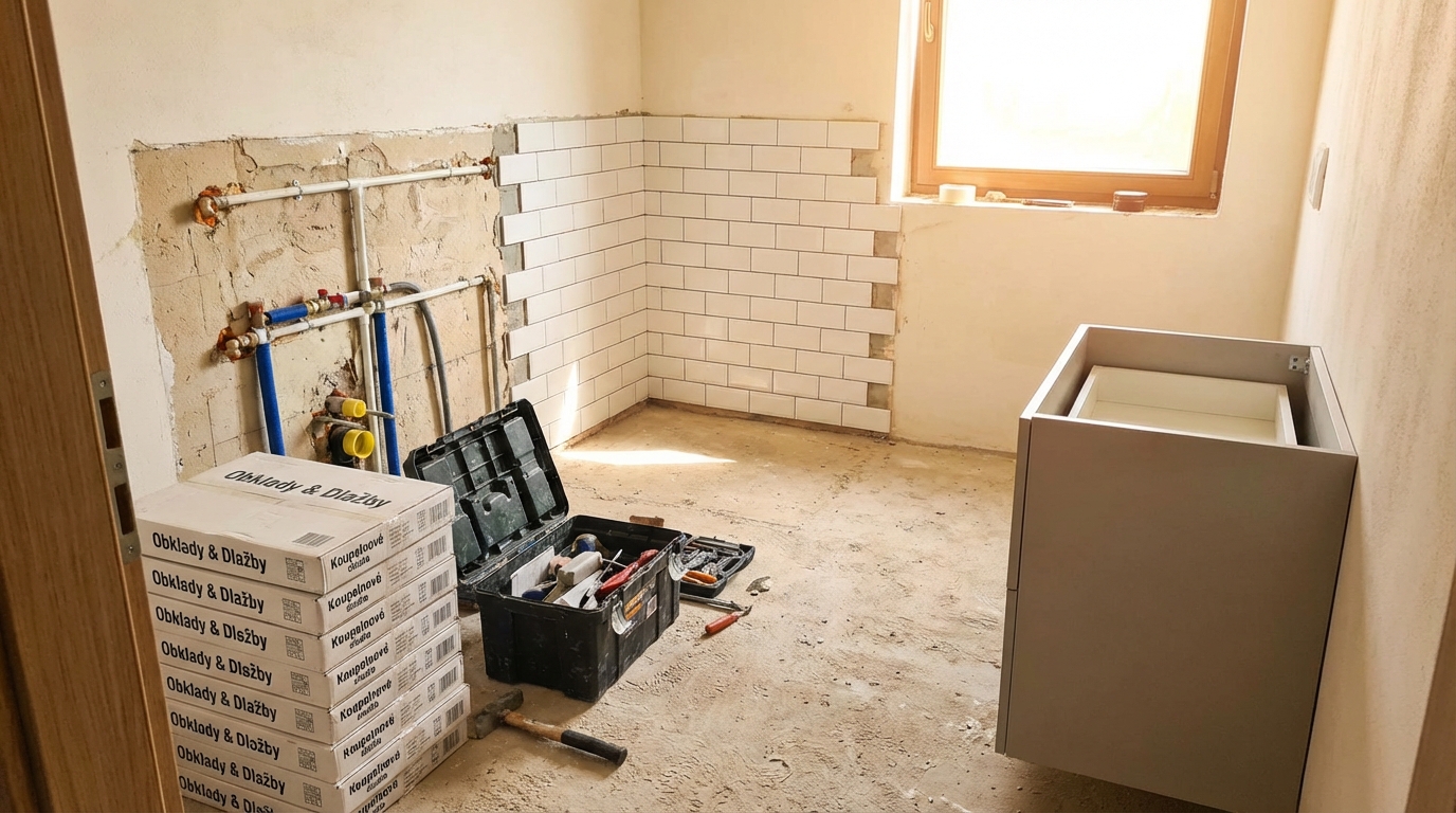 Rekonstrukce koupelny do 150 000 Kč: Kompletní průvodce od plánování po finální úklid