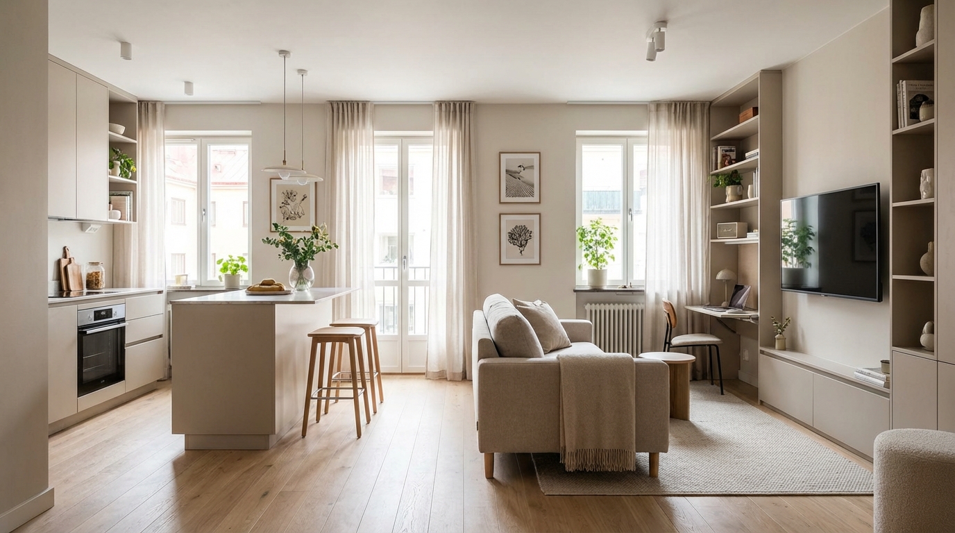Jak proměnit malý panelákový byt v stylový domov: 7 designových triků pro byty do 60 m²