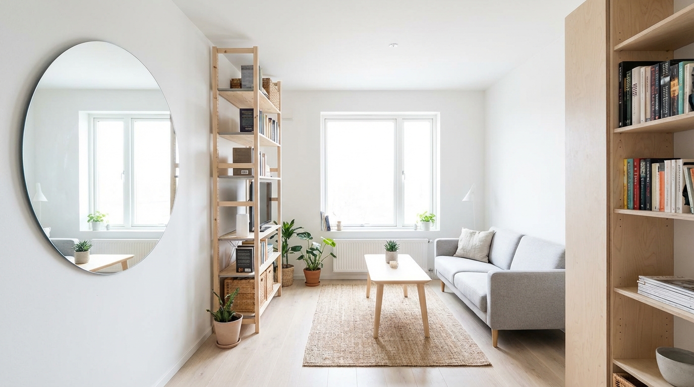 Jak opticky zvětšit malý byt: 7 designérských triků