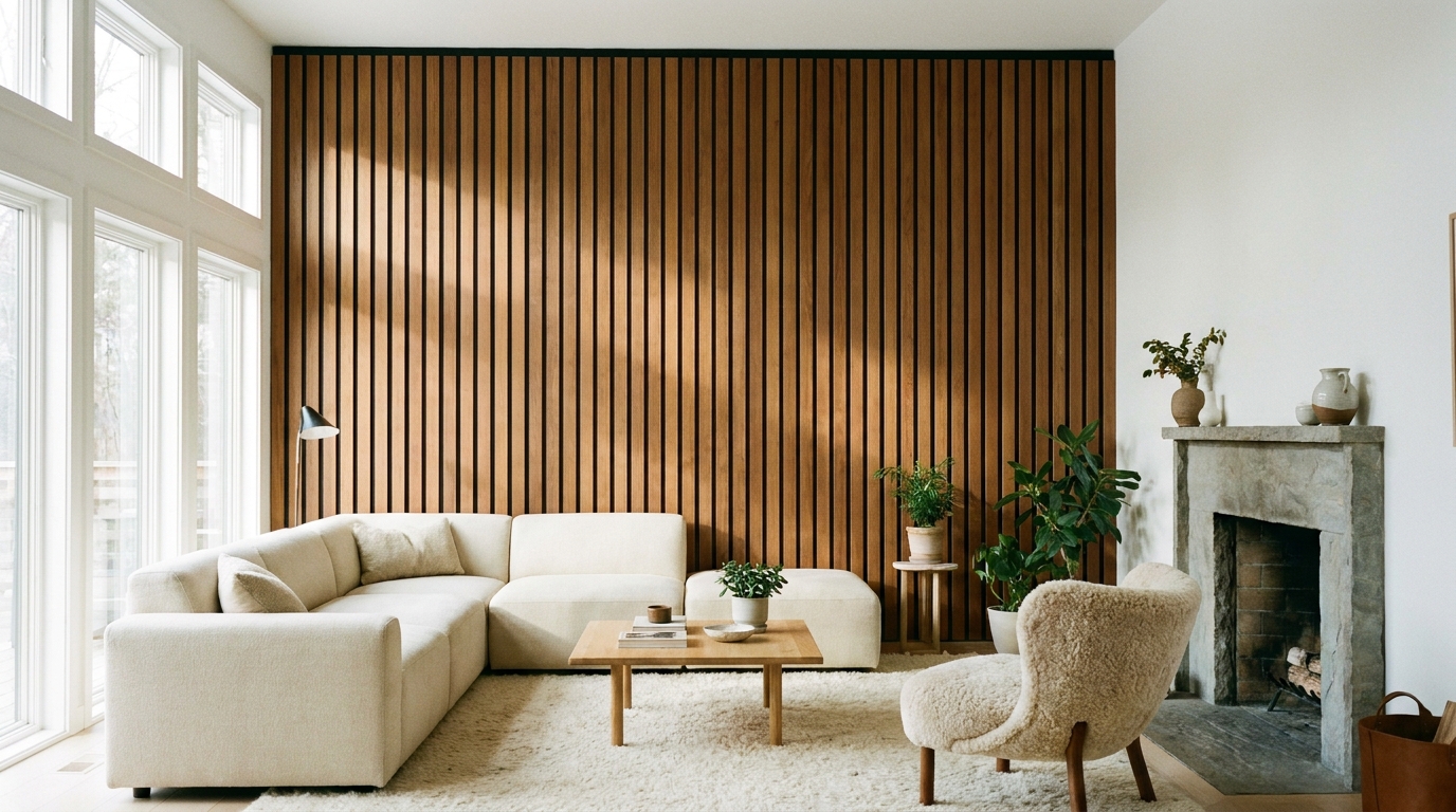 Akustické panely v moderních interiérech: Elegantní řešení problematické ozvěny