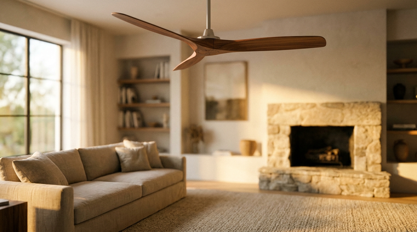 Stropní ventilátor: Jak vybrat správný model pro váš domov