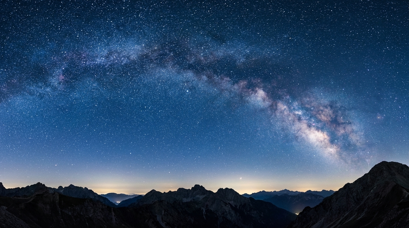 Nejlepší místa na astronomické pozorování v Česku: Temná obloha bez světelného smogu