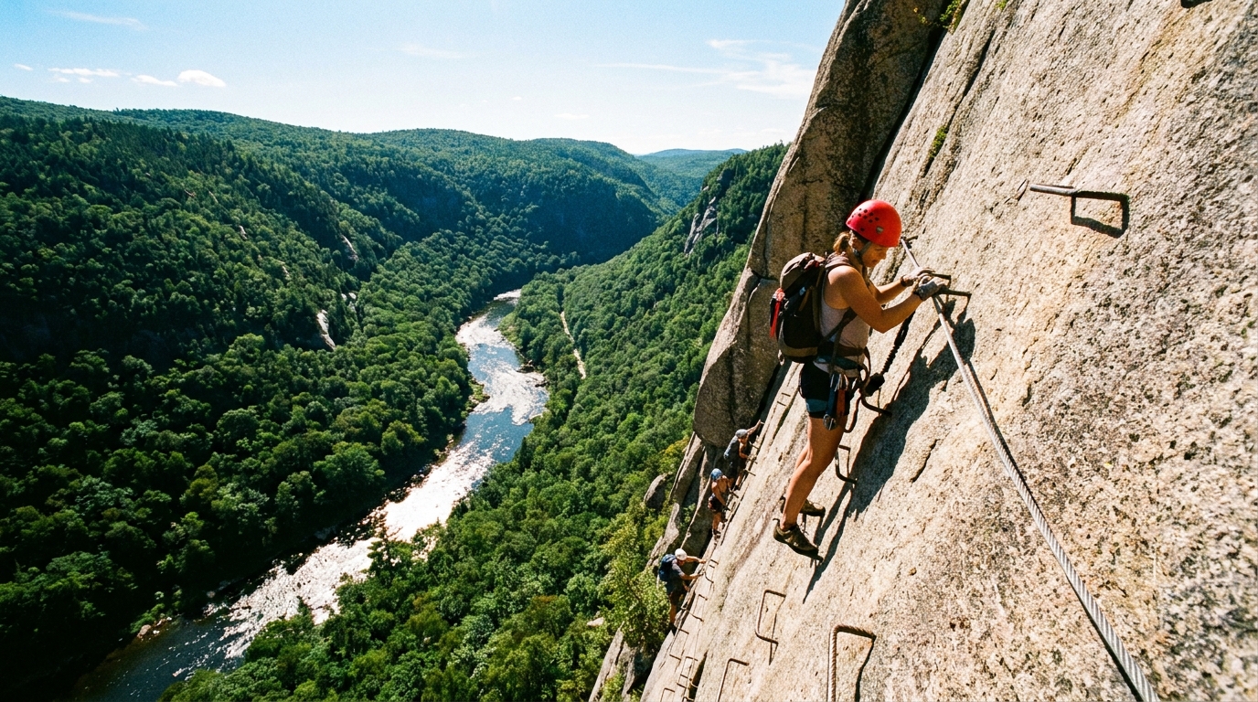 Via ferrata Vodní brána u Semil: Srovnání tras a praktický průvodce