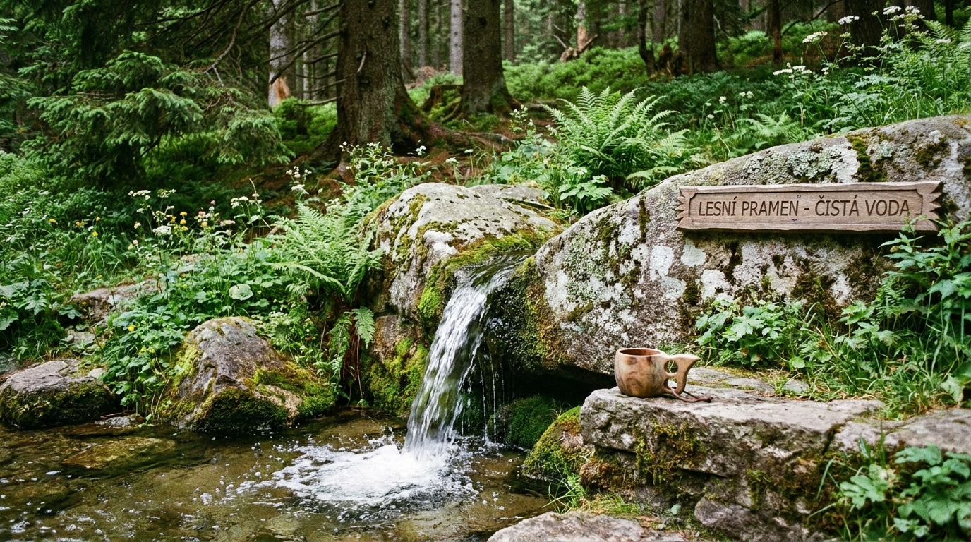 Kde najít studánky s pitnou vodou v Česku: Průvodce nejlepšími prameny
