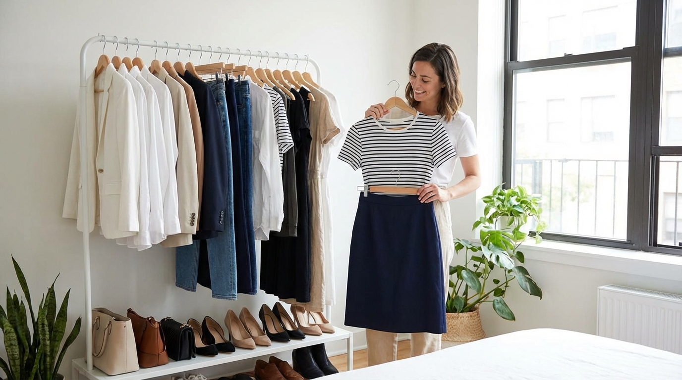 Capsule wardrobe pro začátečnice: 20 kusů, 100 kombinací