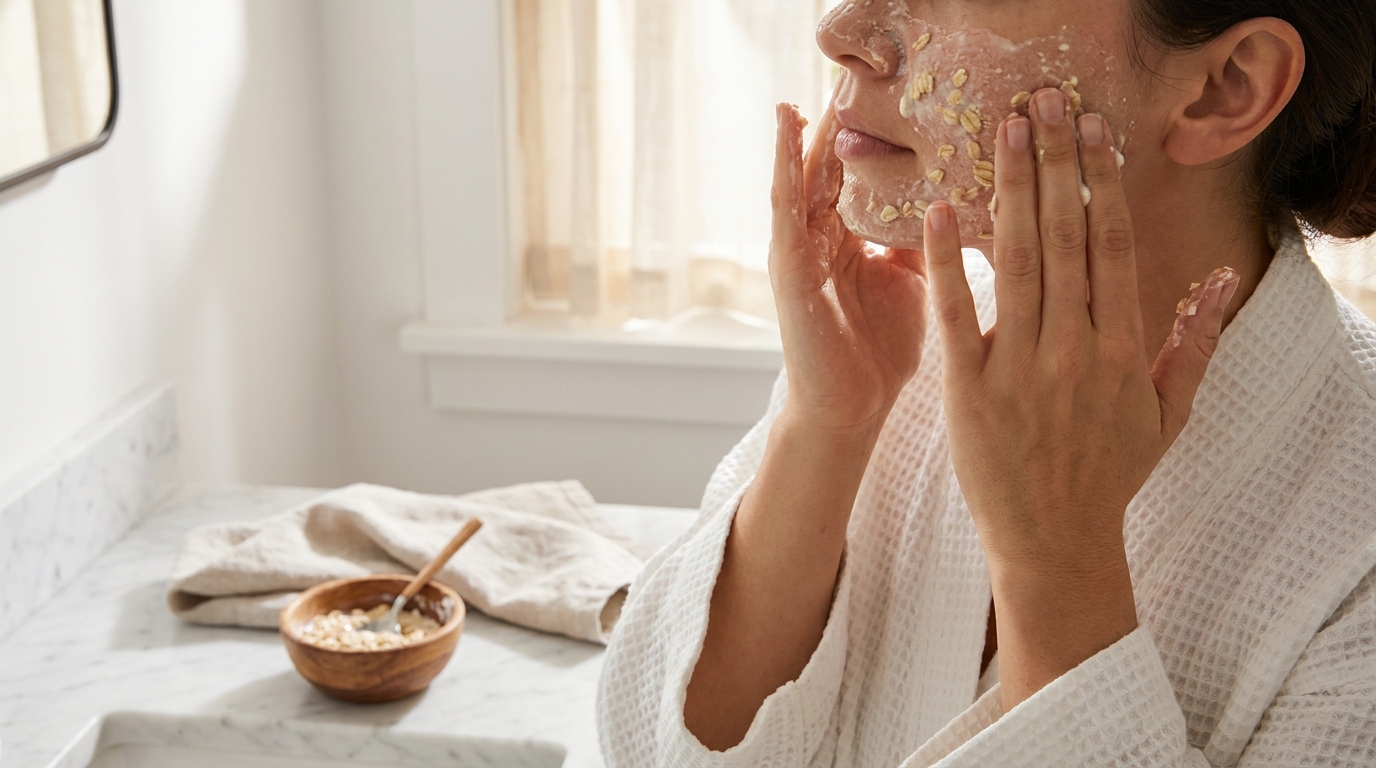 Domácí peeling na obličej: 5 receptů, které skutečně fungují (bez škrábání)